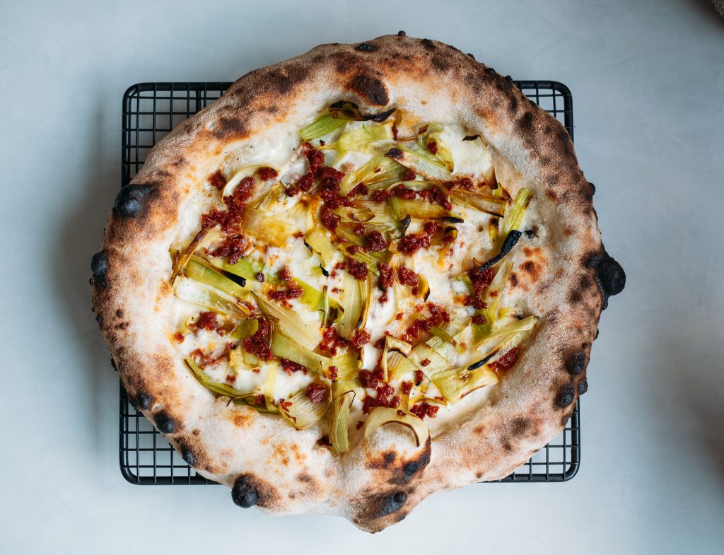 Leek & Chorizo Pizza Recipe Leek & Chorizo Pizza Recipe