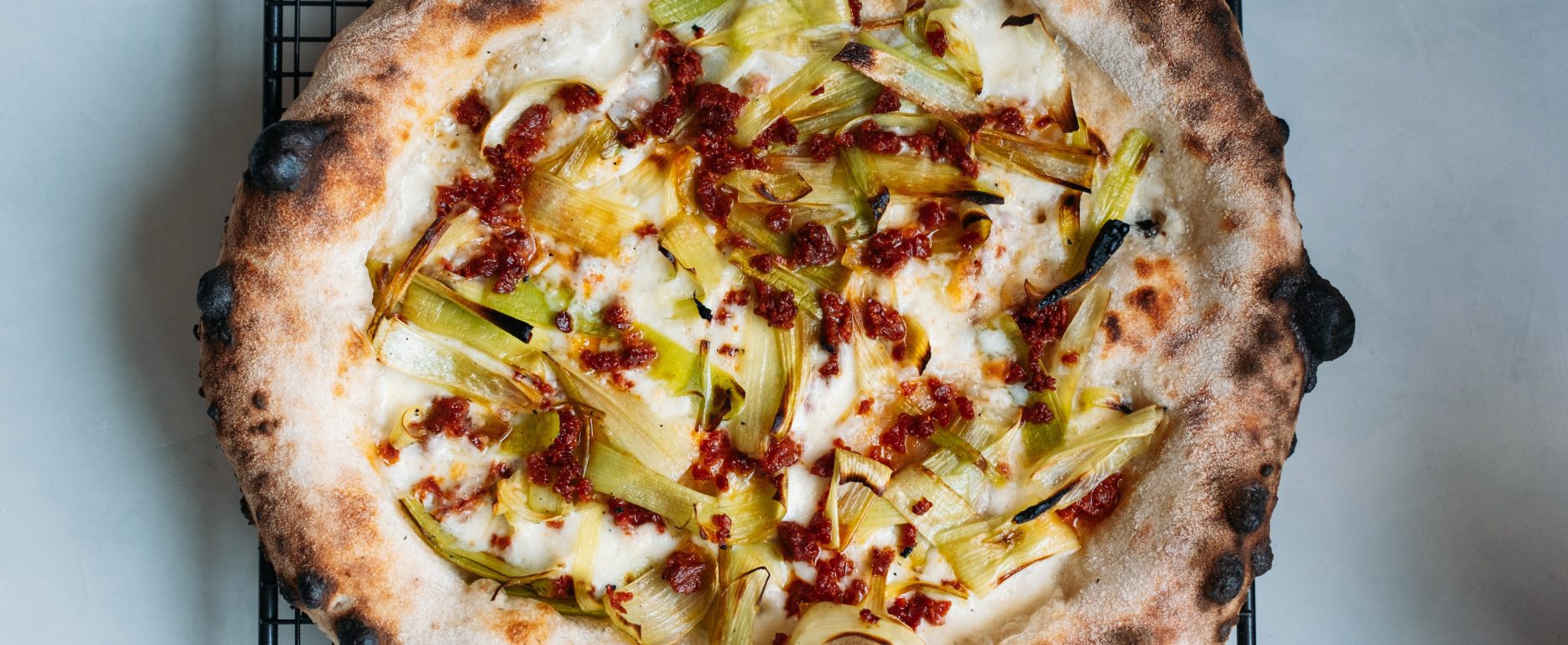 Leek & Chorizo Pizza Recipe